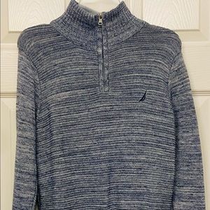 Boy’s Size 10-12 Nautica Sweater Light Blue Excellent Condition!!